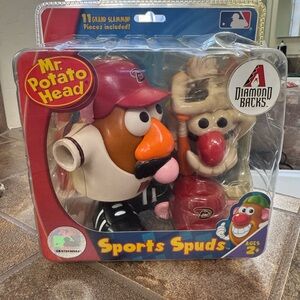 Mr. Potato Head Sports Spuds Arizona Diamondbacks Set - Brown, Red, Orange